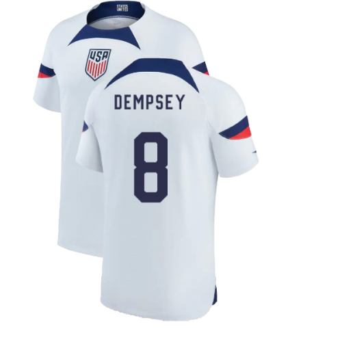 2022-2023 USA United States Home Shirt (DEMPSEY 8)