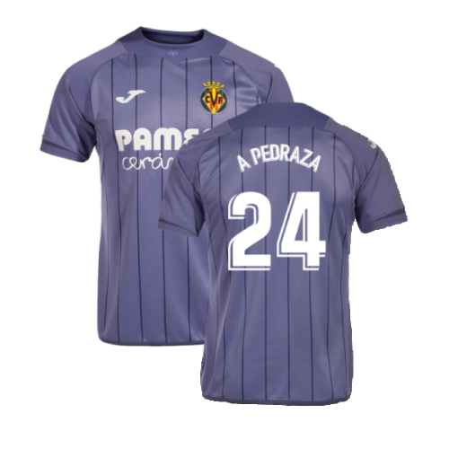 2022-2023 Villareal Away Shirt (A PEDRAZA 24)