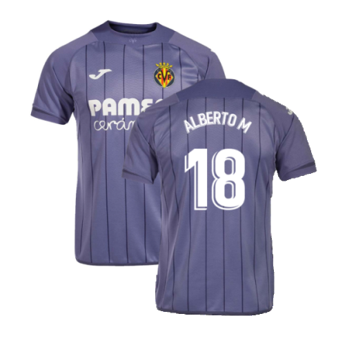 2022-2023 Villareal Away Shirt (ALBERTO M 18)