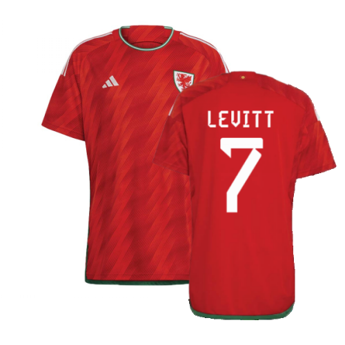 2022-2023 Wales Home Shirt (LEVITT 7)