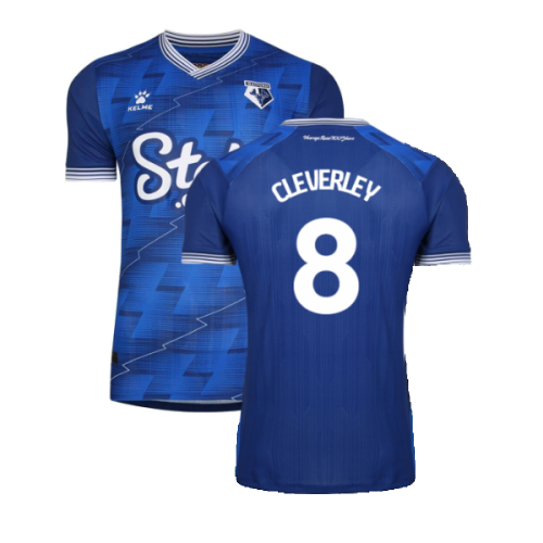 2022-2023 Watford Away Shirt (Blue) (CLEVERLEY 8)