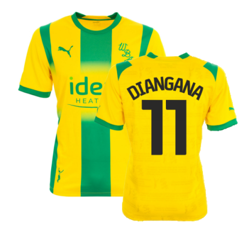 2022-2023 West Bromwich Albion Away Shirt (DIANGANA 11)