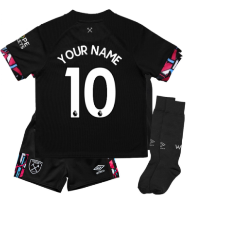 2022-2023 West Ham Away Infant Kit (Your Name)