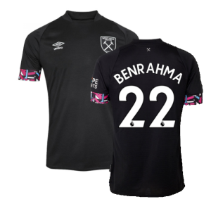 2022-2023 West Ham Away Shirt (Kids) (BENRAHMA 22)