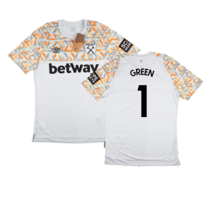 2022-2023 West Ham Goalkeeper Change Shirt (Kids) (GREEN 1)