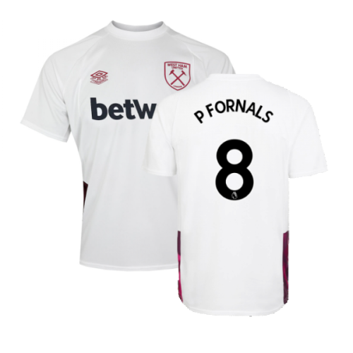 2022-2023 West Ham Training Jersey (S) - White (P FORNALS 8)