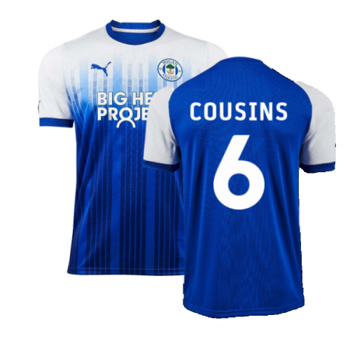 2022-2023 Wigan Athletic Home Shirt (COUSINS 6)