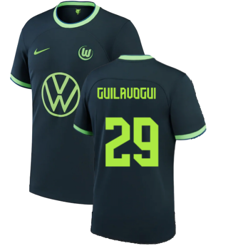 2022-2023 Wolfsburg Away Shirt (Kids) (GUILAVOGUI 29)