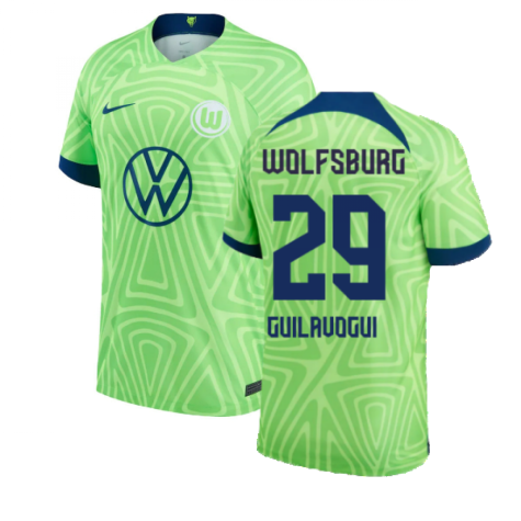 2022-2023 Wolfsburg Home Shirt (GUILAVOGUI 29)