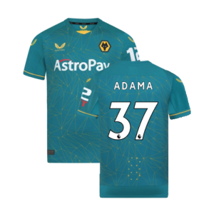 2022-2023 Wolves Away Pro Jersey (ADAMA 37)