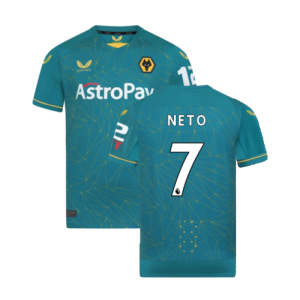 2022-2023 Wolves Away Pro Jersey (NETO 7)