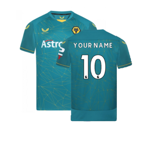 2022-2023 Wolves Away Shirt (Your Name)