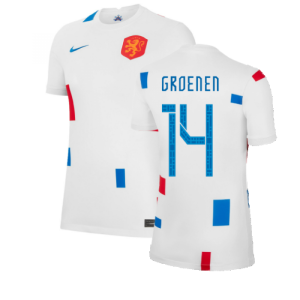 2022 Holland Away Shirt (Ladies) (GROENEN 14)