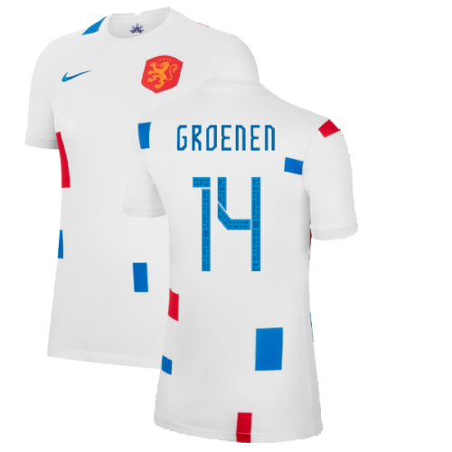 2022 Holland Euros Away Shirt (Kids) (GROENEN 14)