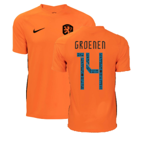 2022 Holland Euros Home Shirt (GROENEN 14)