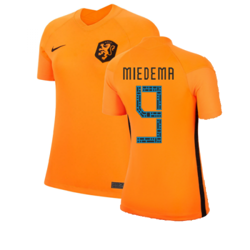 2022 Holland Euros Home Shirt (Kids) (MIEDEMA 9)