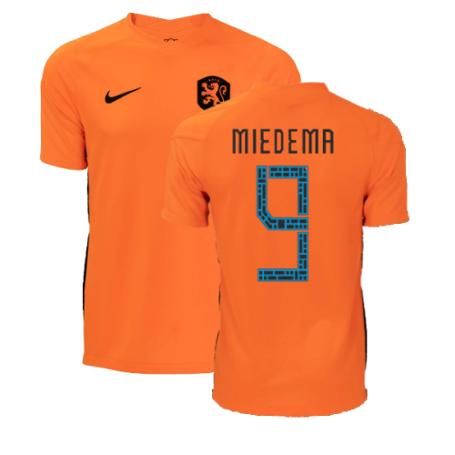 2022 Holland Euros Home Shirt (MIEDEMA 9)