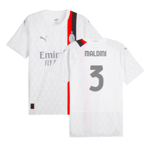 2023-2024 AC Milan Away Authentic Shirt (Maldini 3)