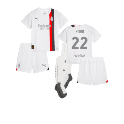 2023-2024 AC Milan Away Mini Kit (Kaka 22)