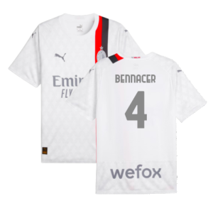 2023-2024 AC Milan Away Shirt (Bennacer 4)