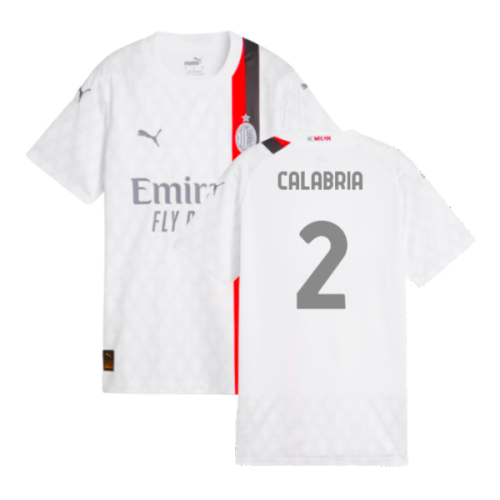 2023-2024 AC Milan Away Shirt (Ladies) (Calabria 2)