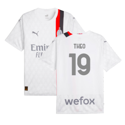 2023-2024 AC Milan Away Shirt (Theo 19)