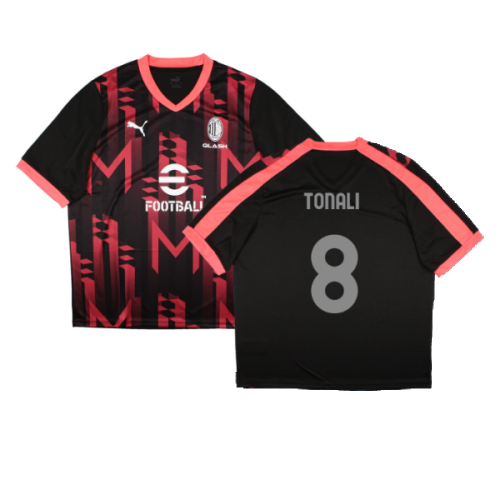 2023-2024 AC Milan Esports Jersey (Tonali 8)