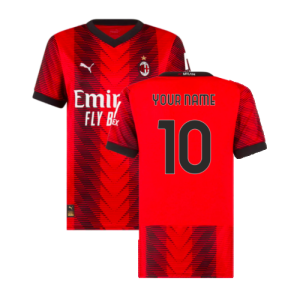 2023-2024 AC Milan Home Shirt (Ladies)