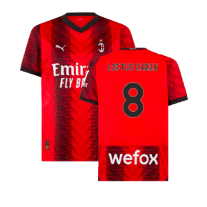 2023-2024 AC Milan Home Shirt (Loftus Cheek 8)