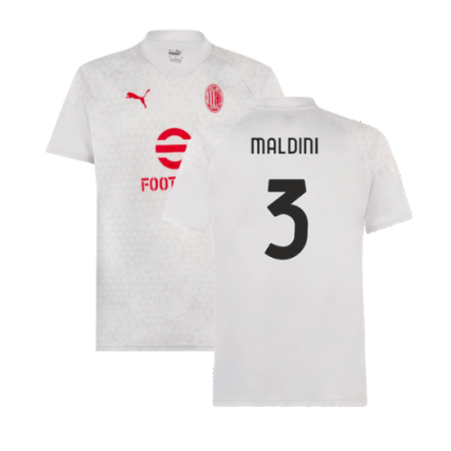 2023-2024 AC Milan Training Jersey (Grey) (Maldini 3)