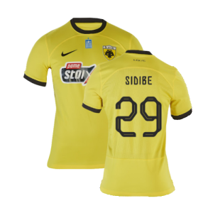 2023-2024 AEK Athens Home Shirt (Sidibe 29)