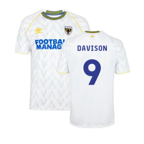 2023-2024 AFC Wimbledon Away Shirt (Davison 9)