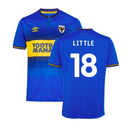 2023-2024 AFC Wimbledon Home Shirt (Little 18)