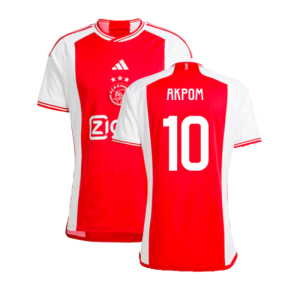 2023-2024 Ajax Home Shirt (Akpom 10)