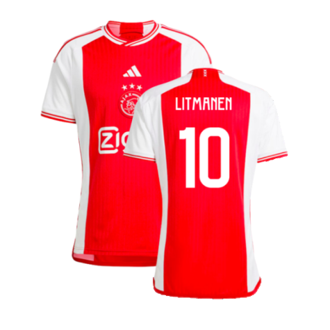 2023-2024 Ajax Home Shirt (LITMANEN 10)