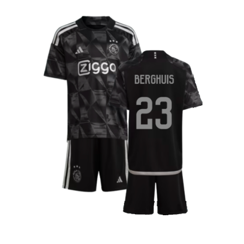 2023-2024 Ajax Third Mini Kit (BERGHUIS 23)