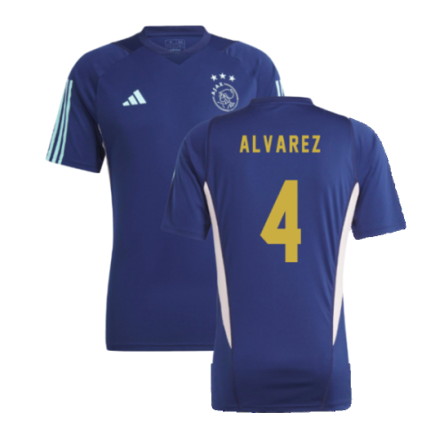 2023-2024 Ajax Training Jersey (Navy) (ALVAREZ 4)