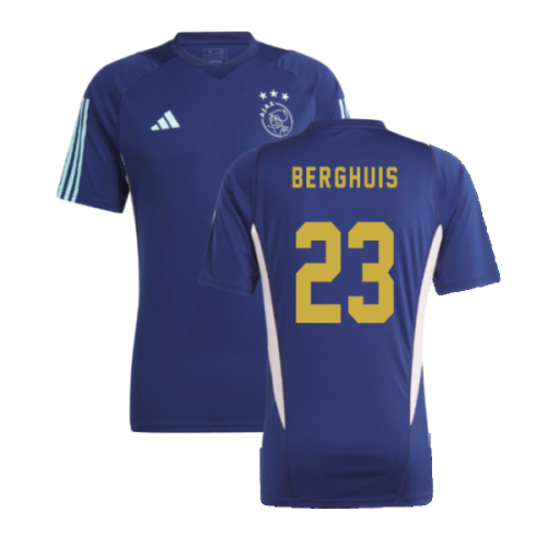 2023-2024 Ajax Training Jersey (Navy) (BERGHUIS 23)