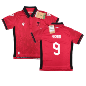 2023-2024 Albania Home Authentic Shirt (Kids) (Asani 9)