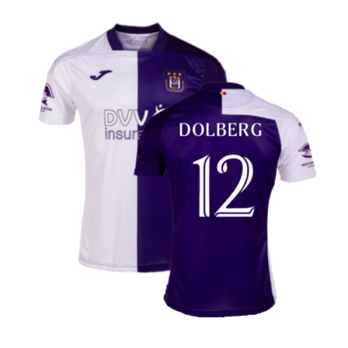 2023-2024 Anderlecht Home Shirt (Dolberg 12)