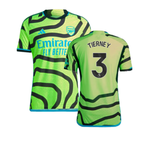 2023-2024 Arsenal Authentic Away Shirt (Tierney 3)