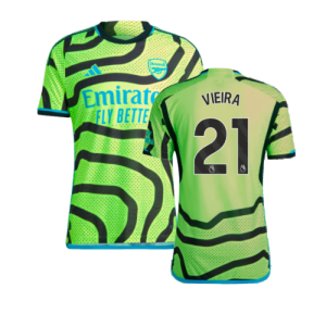 2023-2024 Arsenal Authentic Away Shirt (Vieira 21)