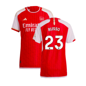 2023-2024 Arsenal Authentic Home Shirt (Russo 23)