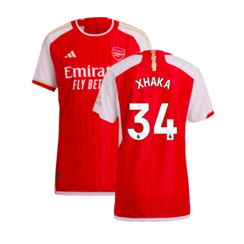 2023-2024 Arsenal Authentic Home Shirt (Xhaka 34)