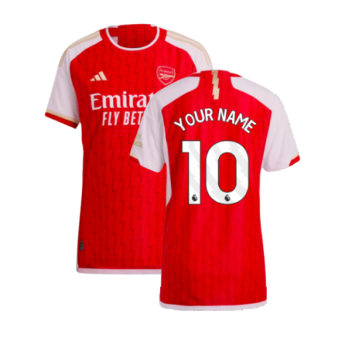 2023-2024 Arsenal Authentic Home Shirt (Your Name)