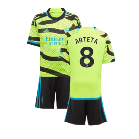 2023-2024 Arsenal Away Mini Kit (Arteta 8)