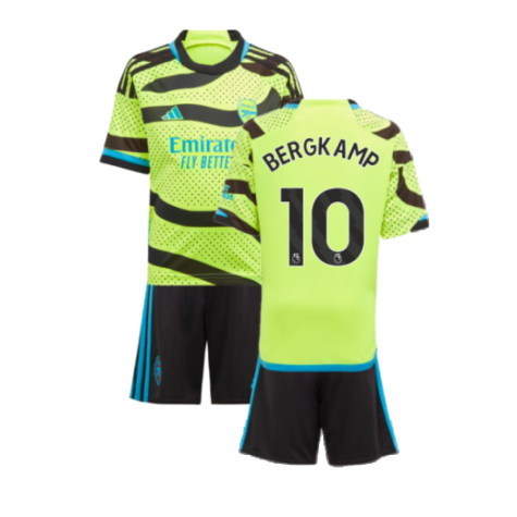 2023-2024 Arsenal Away Mini Kit (Bergkamp 10)