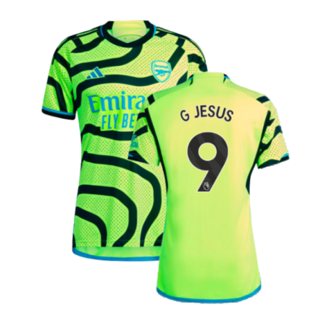 2023-2024 Arsenal Away Shirt (G Jesus 9)