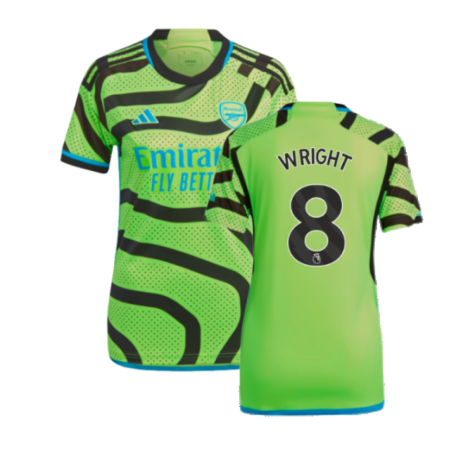 2023-2024 Arsenal Away Shirt (Ladies) (Wright 8)