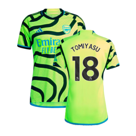 2023-2024 Arsenal Away Shirt (Tomiyasu 18)